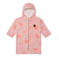 Cry Wolf EVERYWHERE ZIP-UP TOWEL Pink