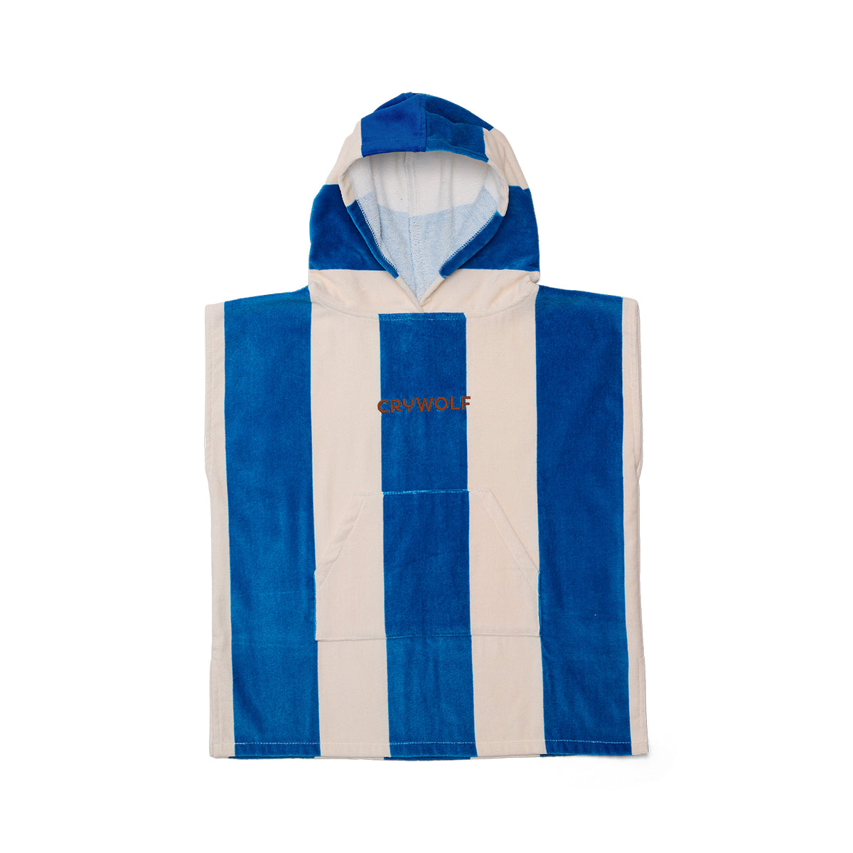 Cry Wolf HOODED TOWEL Deep Sea Stripe