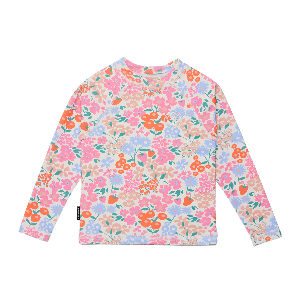Cry Wolf LONG SLEEVE RASH VEST Berry Garden