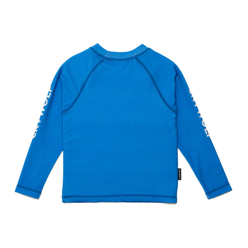 Cry Wolf LONG SLEEVE RASH VEST Deep Sea Blue