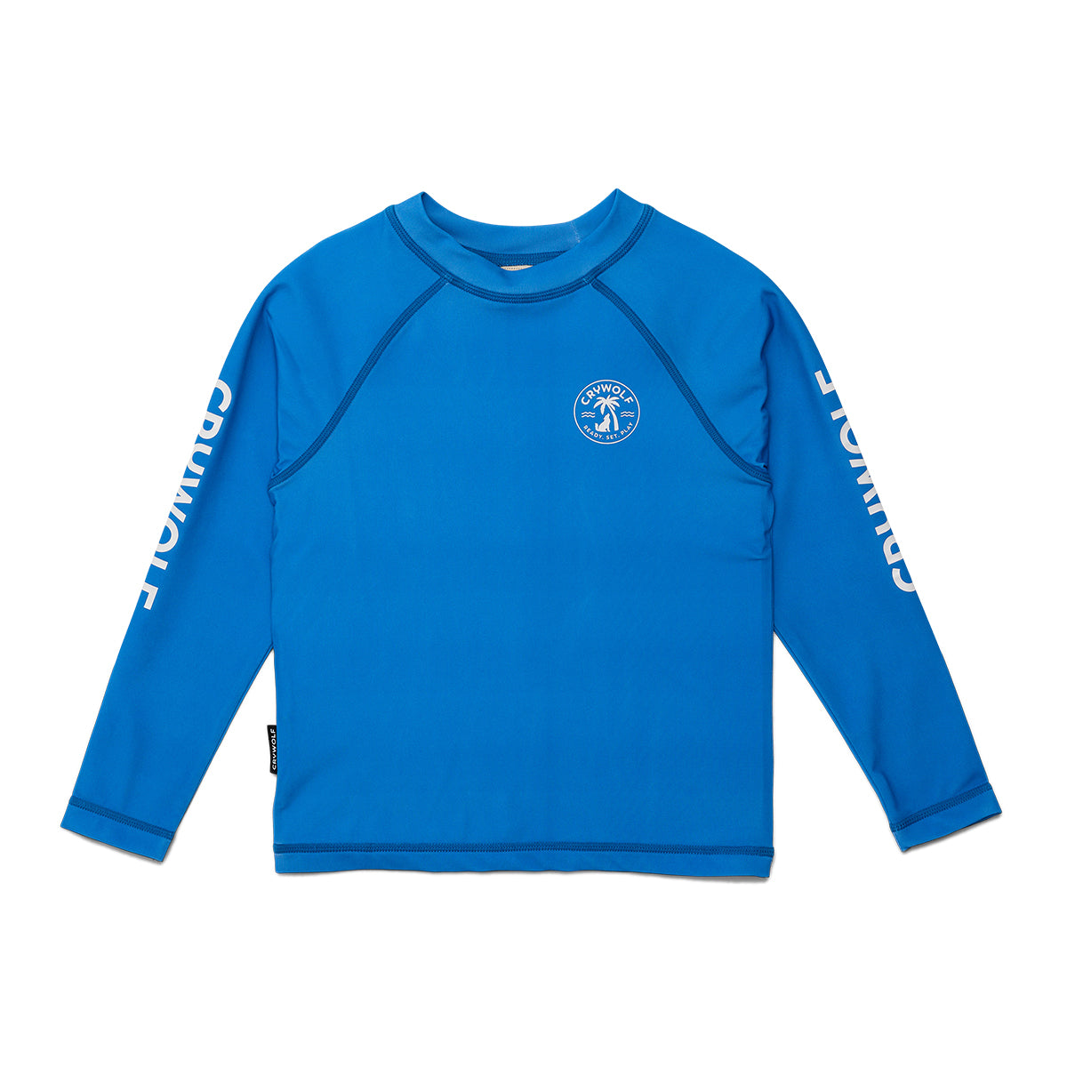 Cry Wolf LONG SLEEVE RASH VEST Deep Sea Blue