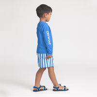 Cry Wolf BOARD SHORT Deep Ocean Stripe