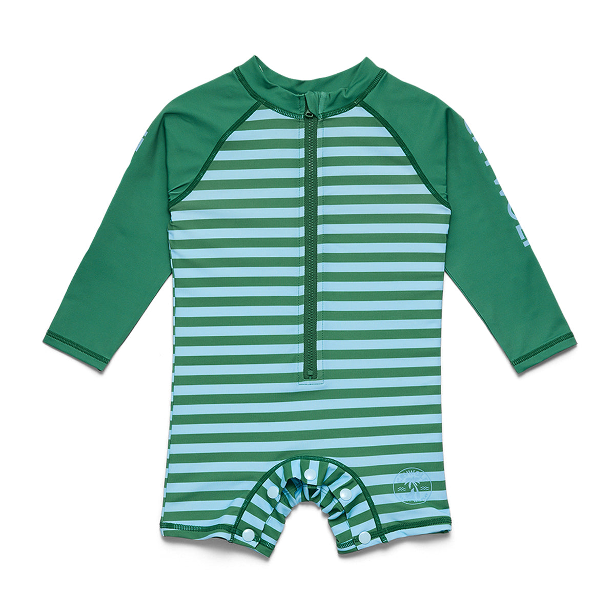 Cry Wolf Baby Rash Suit Deck Stripe