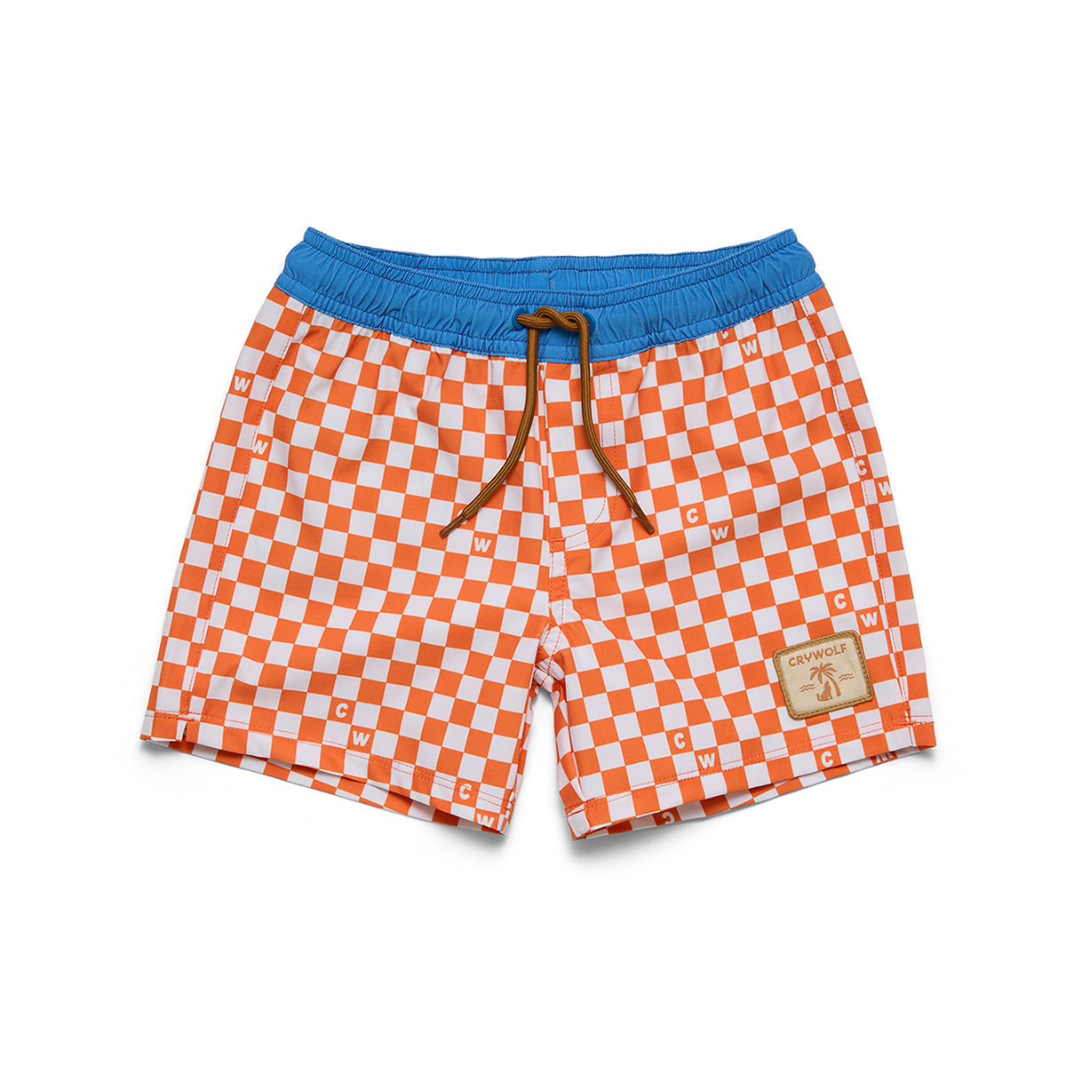Cry Wolf Board Short Sunset Check