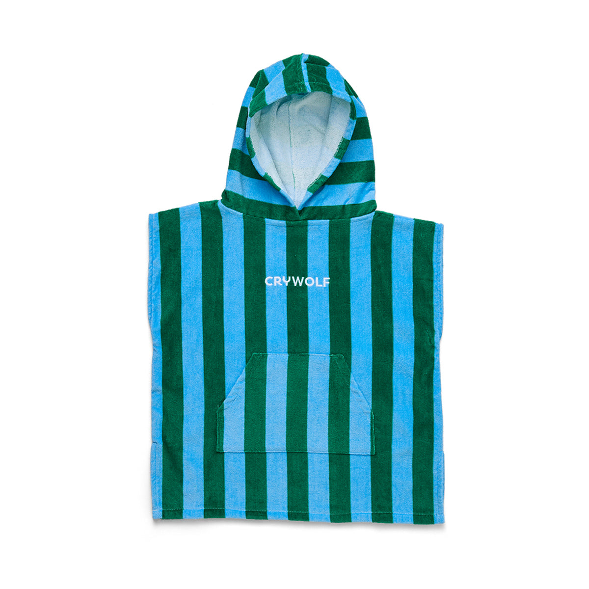 Cry Wolf Hooded Towel Deck Stripe