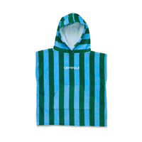 Cry Wolf Hooded Towel Deck Stripe
