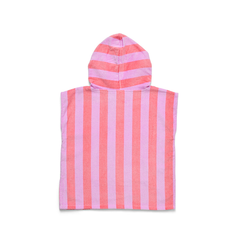 Cry Wolf Hooded Towel Flamingo Stripe