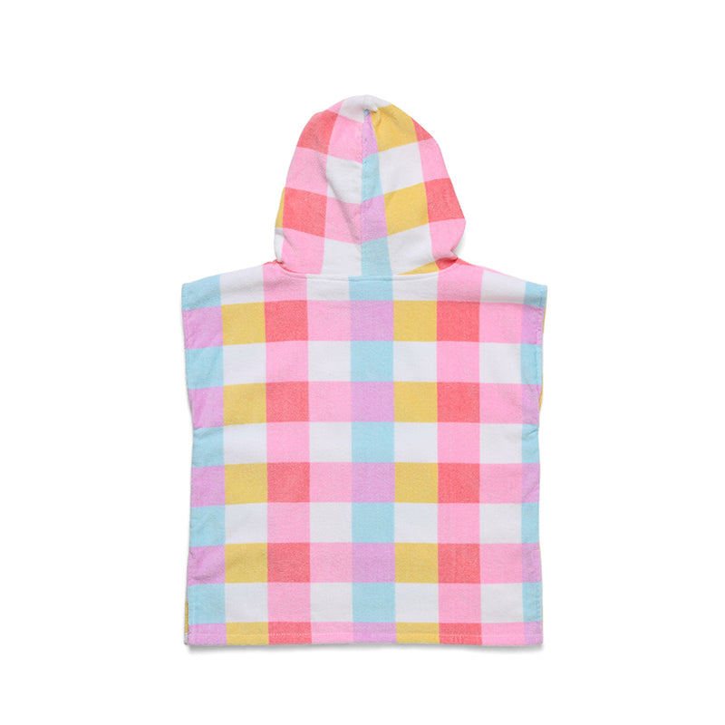 Cry Wolf  Hooded Towel Pop Gingham