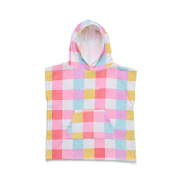 Cry Wolf  Hooded Towel Pop Gingham