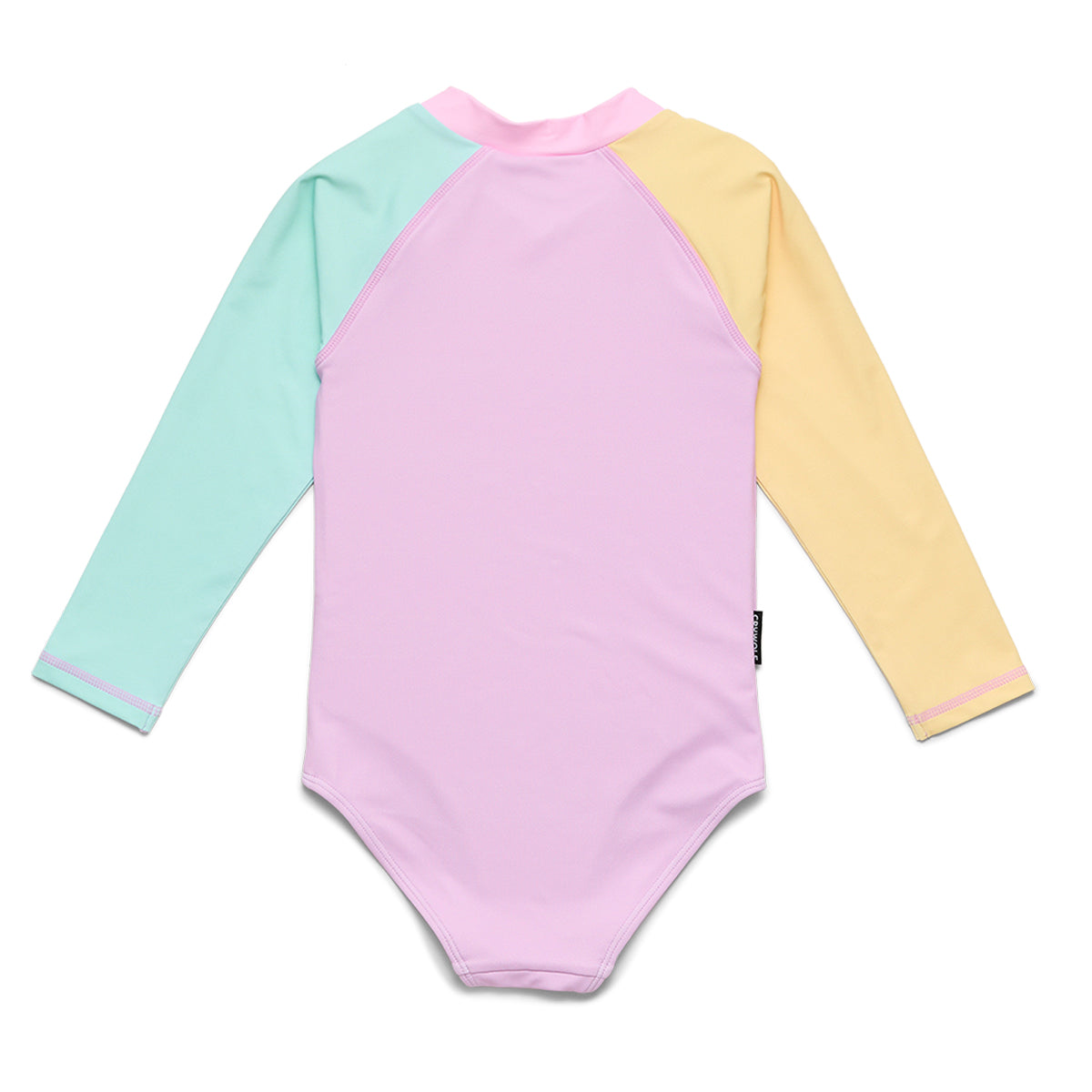 Cry Wolf Long Sleeve Swimsuit Poolside Colourblock