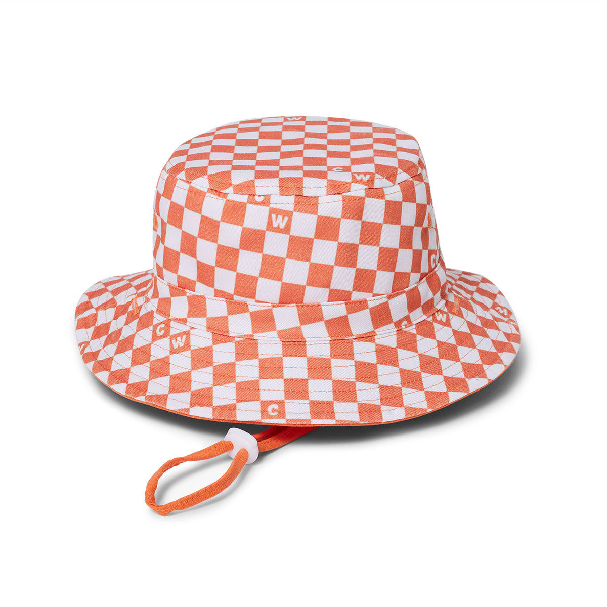 Cry Wolf Reversible Bucket Hat Sunset Check