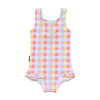 Cry Wolf Swim Suit Pop Gingham