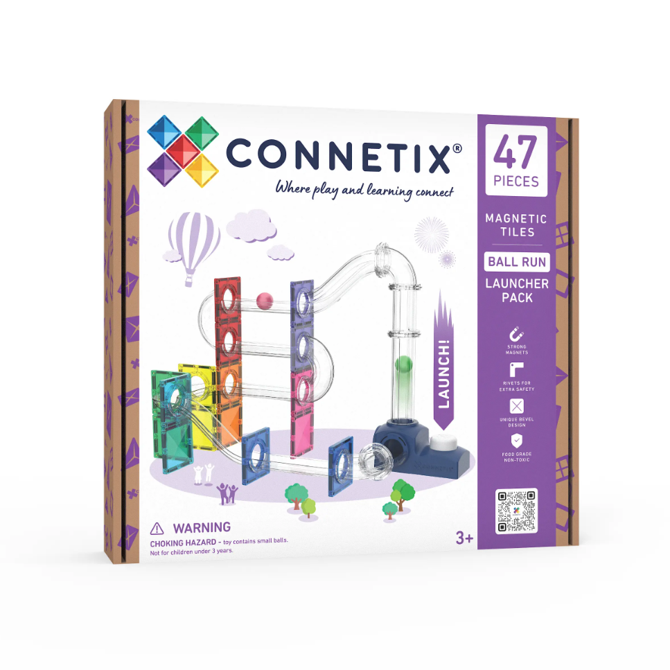 Connetix Ball Run Launcher Pack 47 pc