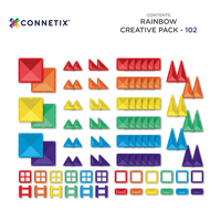 Connetix Rainbow Creative Pack 102 pc