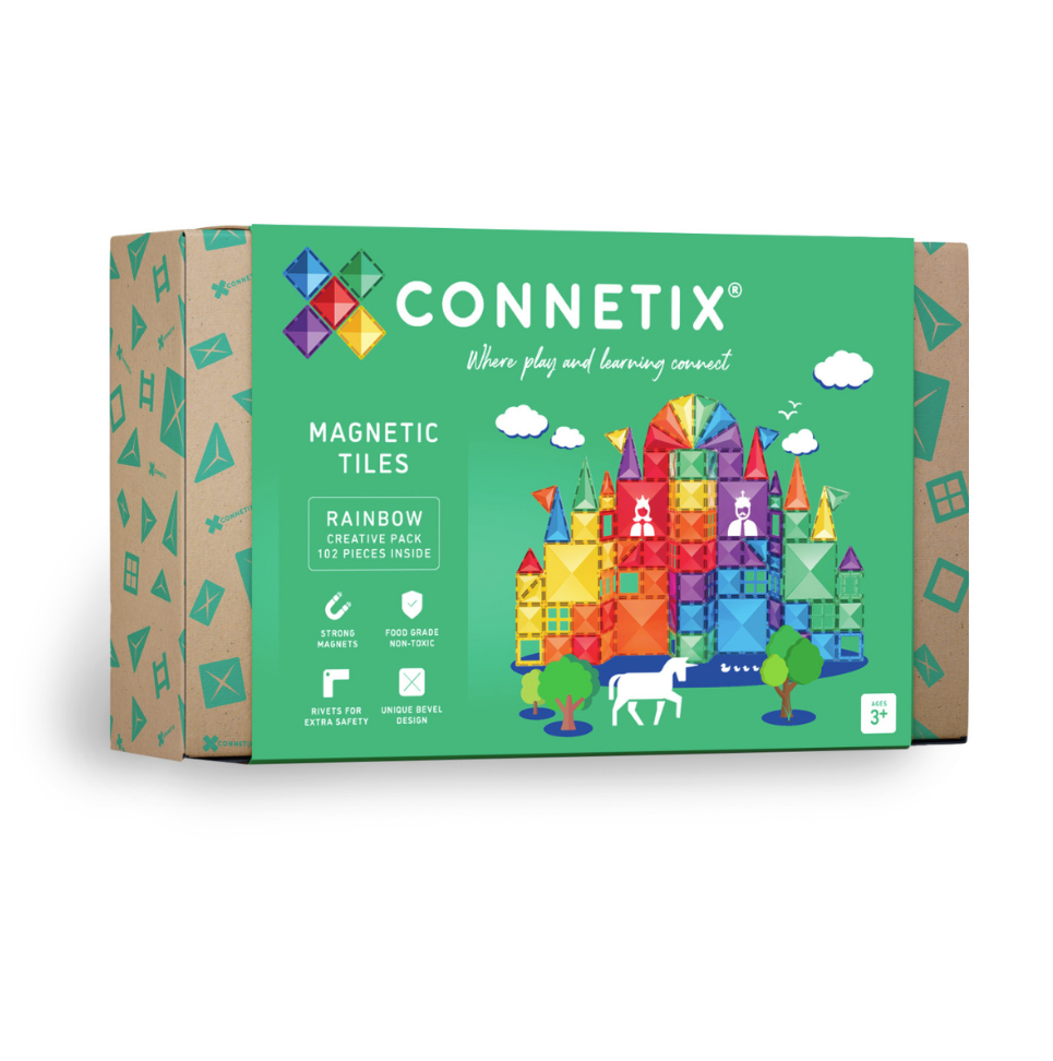 Connetix Rainbow Creative Pack 102 pc