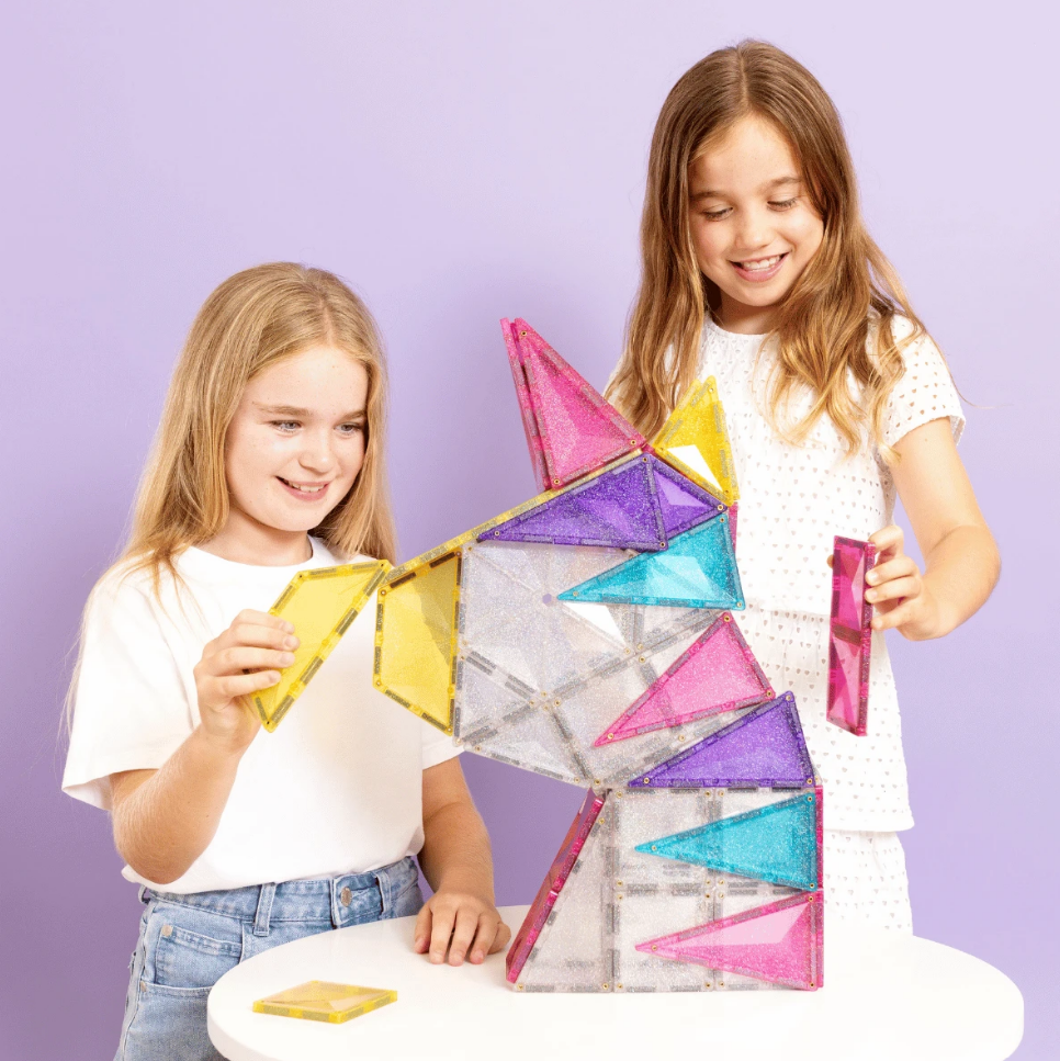 Connetix Glitter Unicorn Pack 56 pc