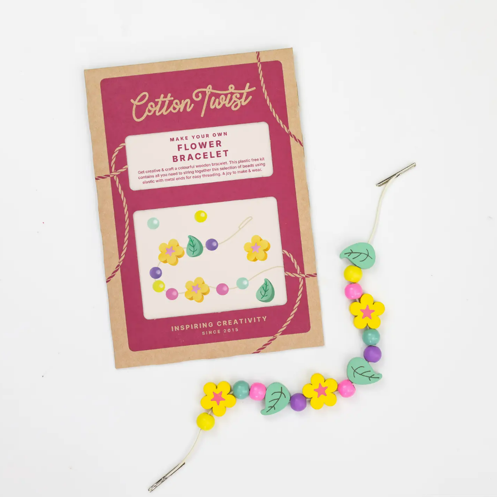 Cotton Twist Make Your Own Flower Bracelet