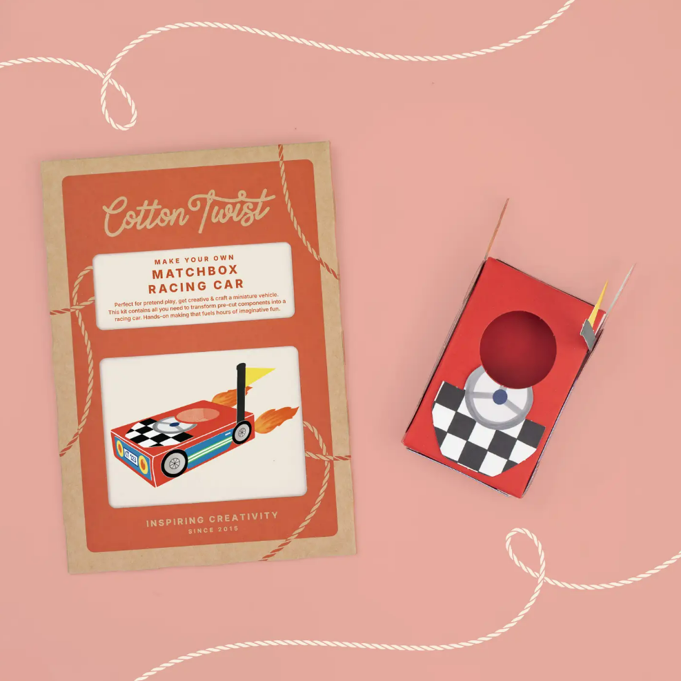 Cotton Twist Make Your Own Matchbox Racing Car