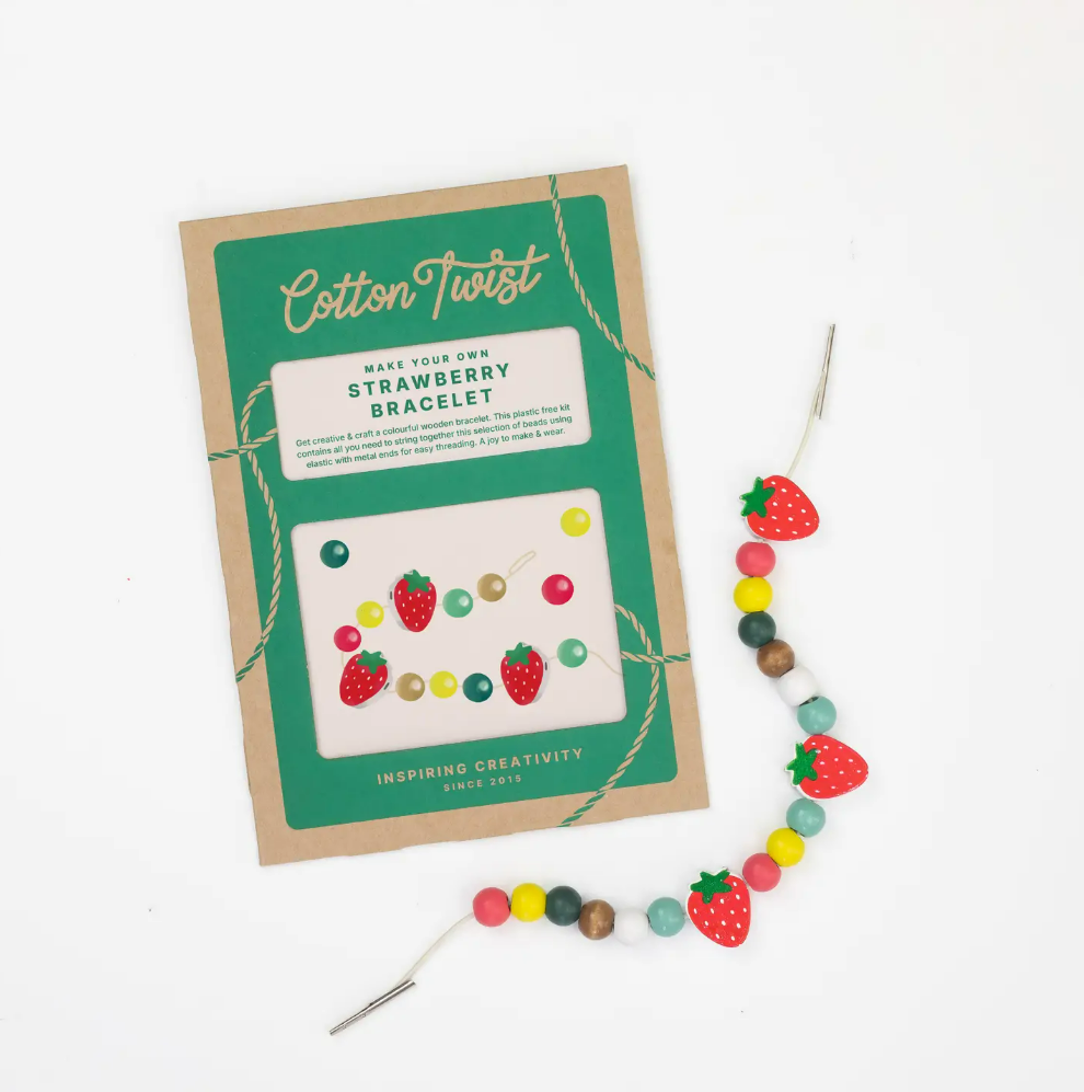 Cotton Twist Make Your Own Strawberry Bracelet