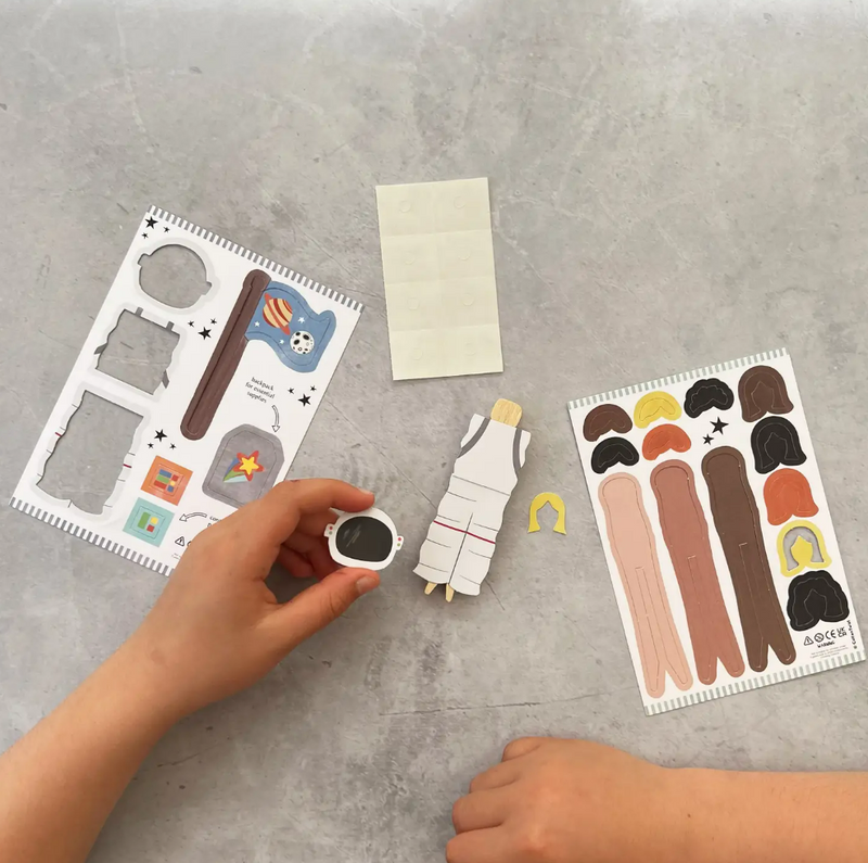 Cotton Twist Make Your Own Astronaut Peg Doll