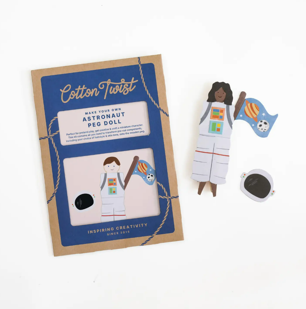 Cotton Twist Make Your Own Astronaut Peg Doll