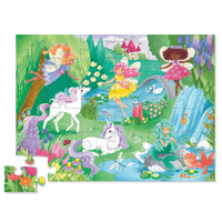 Crocodile Creek Classic Floor Puzzle 36 pc - Magical Friends