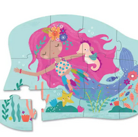 Crocodile Creek Mini Puzzle 12 Pc - Mermaid Dreams