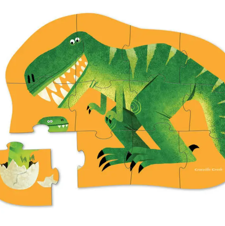 Crocodile Creek Mini Puzzle 12 Pc - Just Hatched