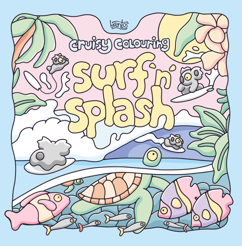 Cruisy Colouring: Surf ‘n’ Splash By Brentos