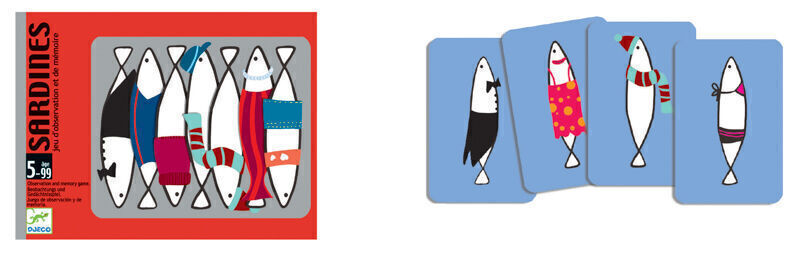 Sardines Memory Card Game