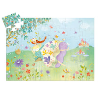 Djeco The Princess Of Spring 36 piece Silhouette Puzzle