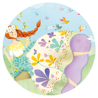 Djeco The Princess Of Spring 36 piece Silhouette Puzzle