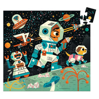 Djeco Space Station 54 piece Silhouette Puzzle