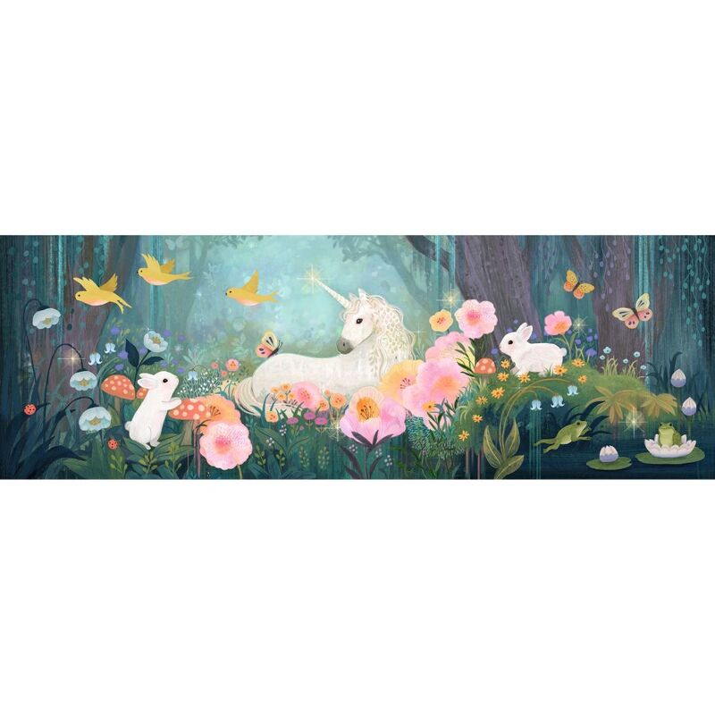 Djeco The Edge of the Woods 200 piece Gallery Puzzle with Poster