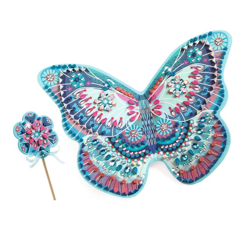 Djeco Do It Yourself Like a Fairy Wings & Wand Set