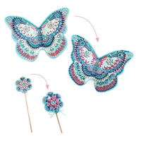 Djeco Do It Yourself Like a Fairy Wings & Wand Set