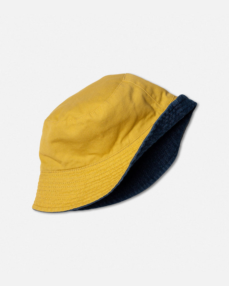 Das Ist Maurice Reversible Bucket Hat Denim