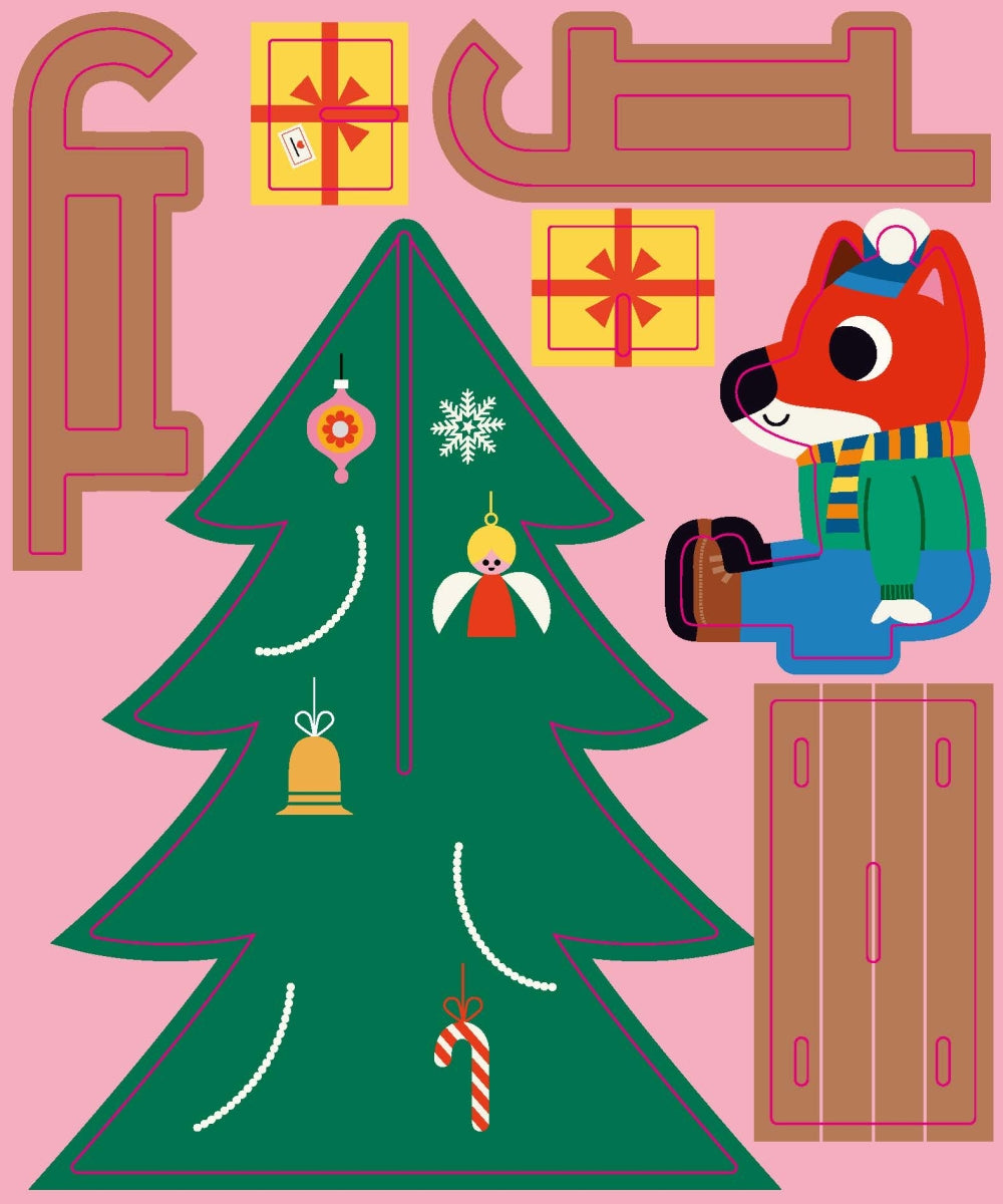 Decorate Your Doll’s House: Christmas Playset