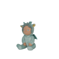 Olli Ella Dinky Dinkum Doll - Dante Dragon - Green