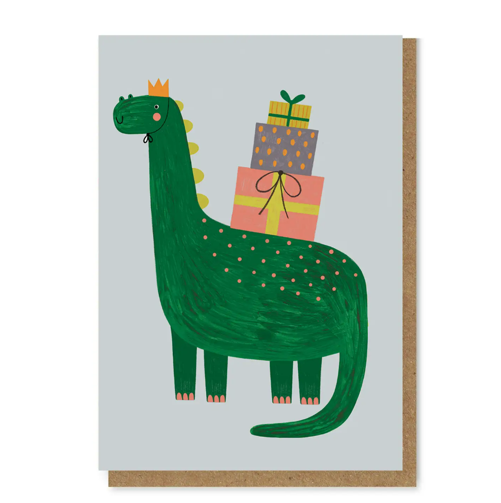 Daria Solak Dino Greeting Card