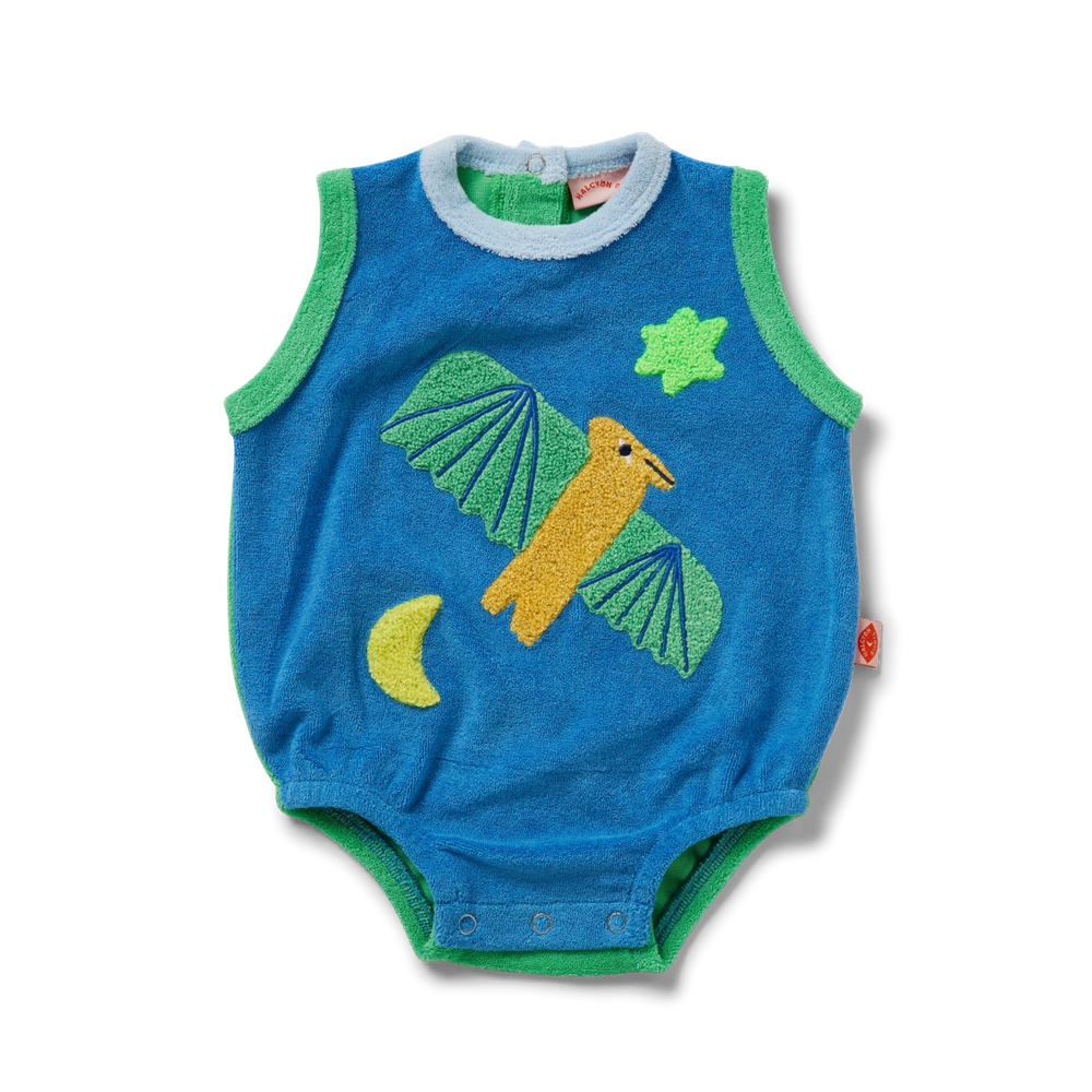 Halcyon Nights Dino Terry Singlet Suit
