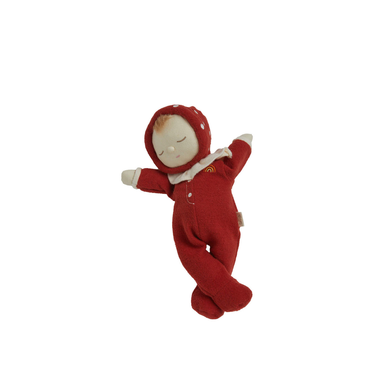 Olli Ella Dozy Dinkum - Toadstool Moppet - Red
