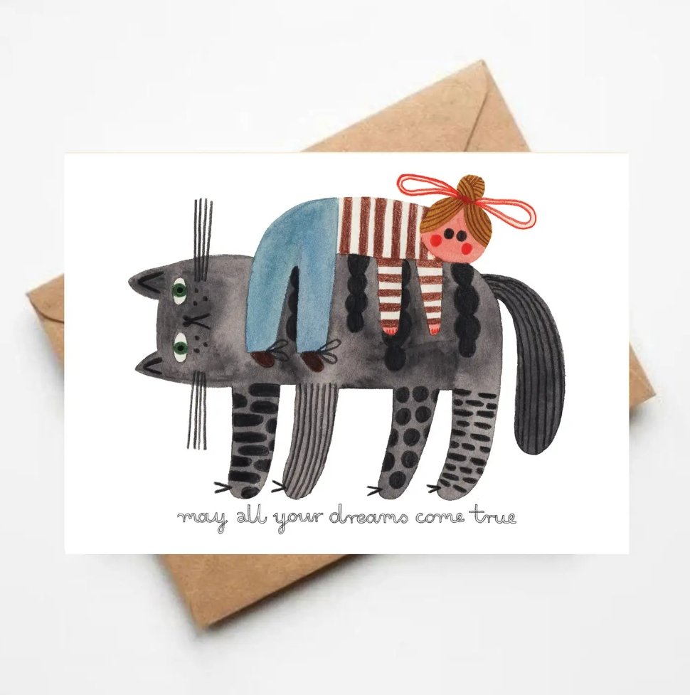 Daria Solak Cat Rest Card