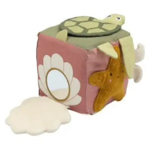 Fabelab Fabric Cube - A Day Under the Sea, 12 cm