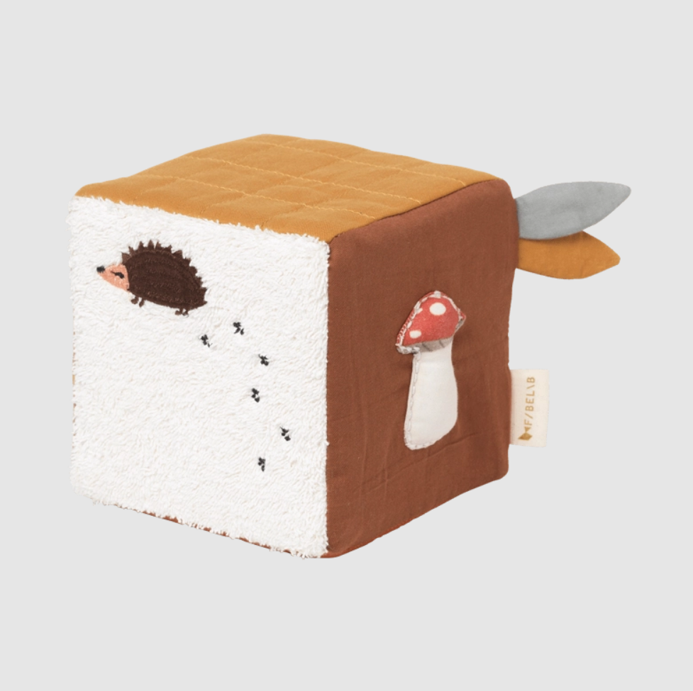 Fabelab - Fabric Cube - Forest, 12 cm