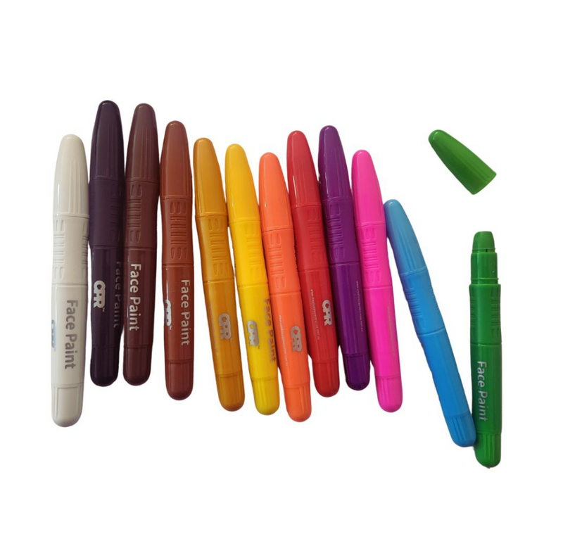 Creative Play Resources Face Paint Sticks - 12 Pack