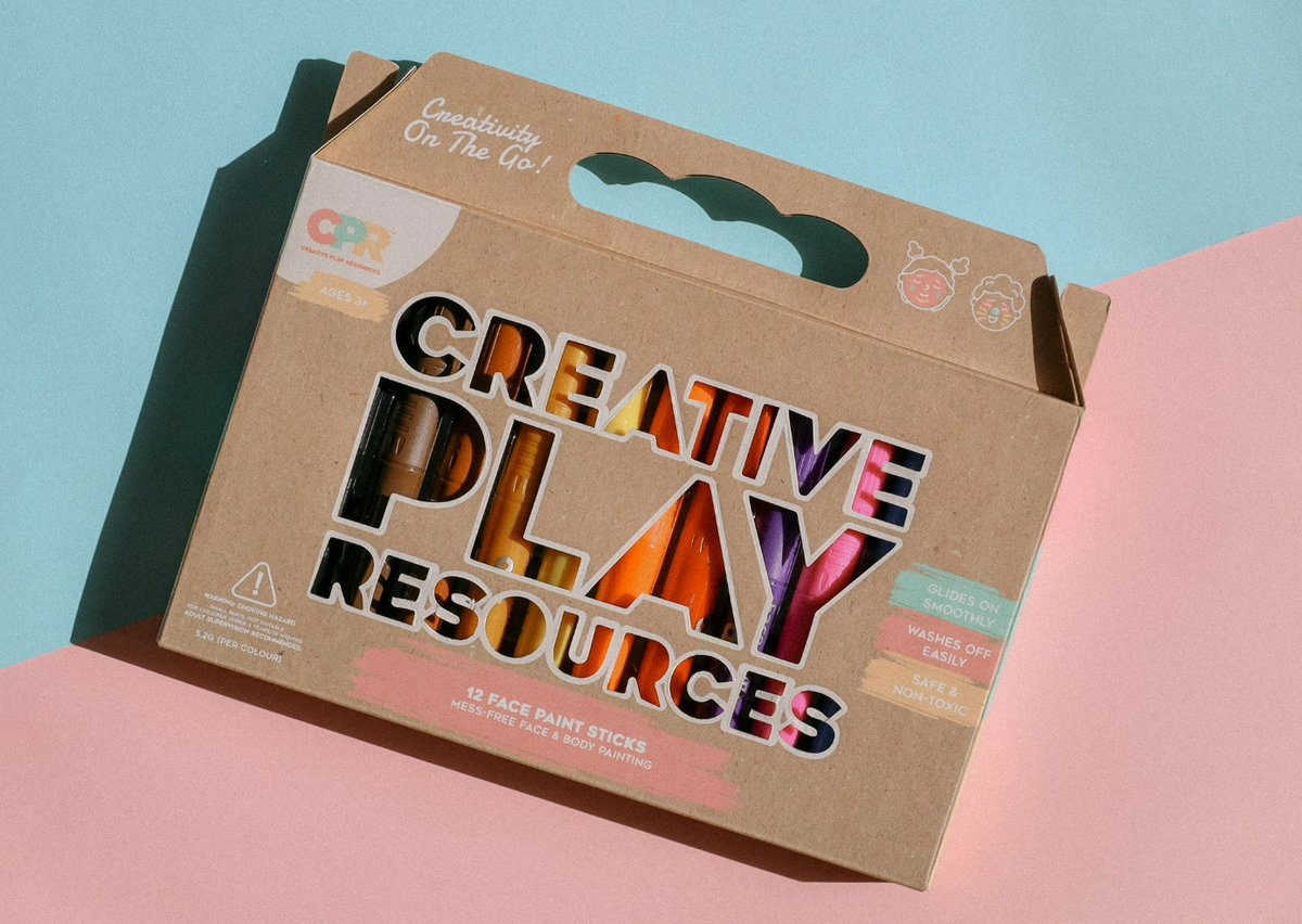 Creative Play Resources Face Paint Sticks - 12 Pack