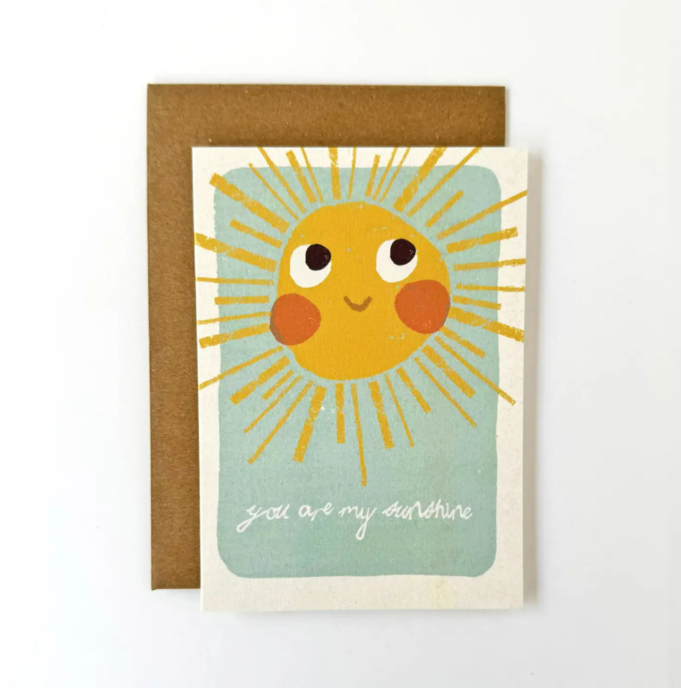 Florence Fry You Are My Sunshine Greeting Card