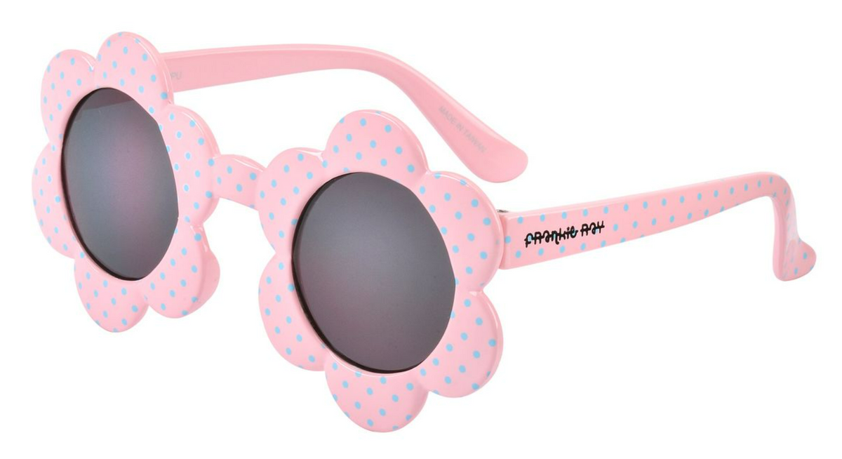 Frankie Ray Daisy - pink with aqua spot