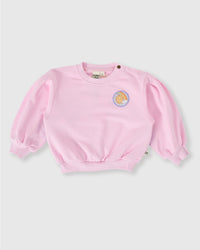 Goldie and Ace Over The Rainbow Puff Sleeve Sweater